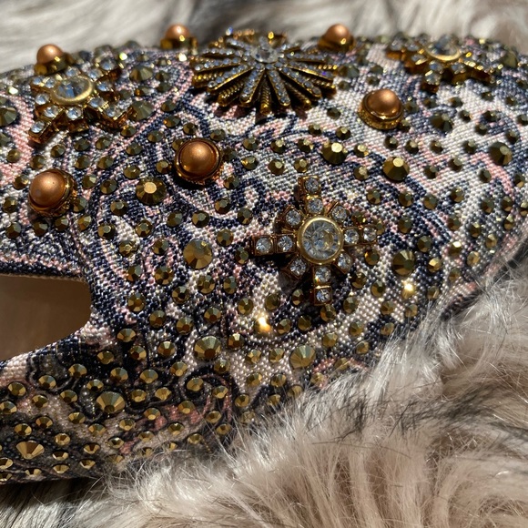 THE GOLD/BRONZE DETAILED LOAFERS - Picture 4 of 4